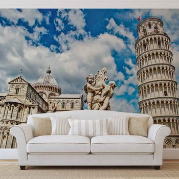 Fotomural Ciudad Piazza Miracoli Torre Inclinada Pisa