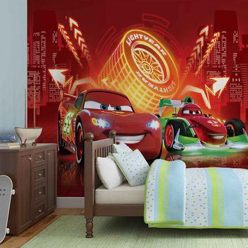 Disney Cars Lightning McQueen Bernoulli Fototapet