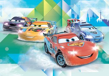 Disney Cars Lightning McQueen Camino Tapéta, Fotótapéta