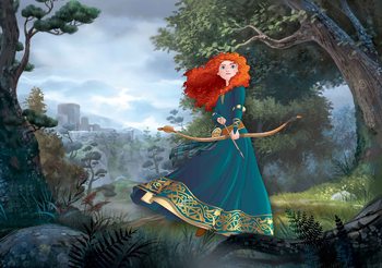 Disney Princesses Merida Brave Tapéta, Fotótapéta
