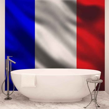 Französische Flagge Frankreich Fototapete