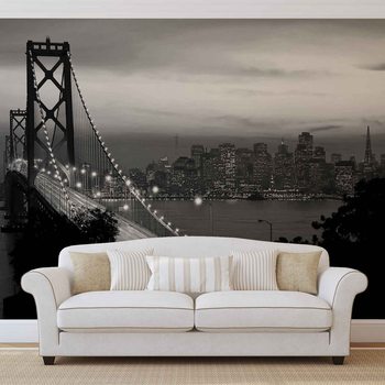 Stadt Skyline Golden Gate Bridge Fototapete