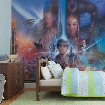 Star Wars Junge Anakin Konigin Amidala Fototapete