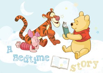Disney Winnie Pooh Piglet Tigger Fototapet