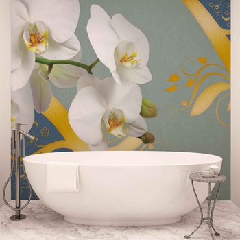 Fototapeta Orchidej, květiny, abstraktní umění