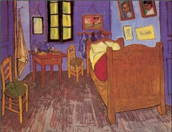 Reproducción de arte Bedroom in Arles, 1888