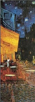 Reproducción de arte Café Terrace at Night - The Cafe Terrace on the Place du Forum, 1888 (part.)