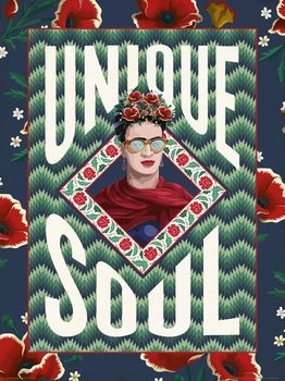 Reproducción de arte Frida Khalo - Unique Soul