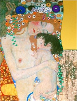 Reproducción de arte Gustav Klimt - Le Tre Eta Della Vita