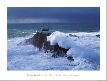 Reproducción de arte Jean Guichard - Phare De Tevennec, Bretagne