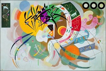 Reproducción de arte Kandinsky - Curva Dominante