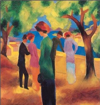 Reproducción de arte Lady in a Green Jacket, 1913