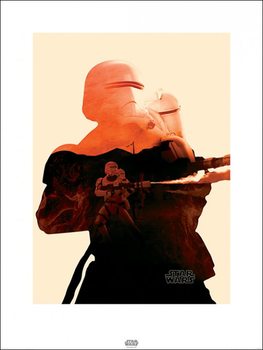 Reproducción de arte Star Wars Episode VII: The Force Awakens - Flametrooper Tri