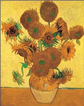 Reproducción de arte Sunflowers, 1888