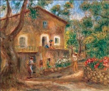 Reproducción de arte The Collette House in Cagnes, 1912