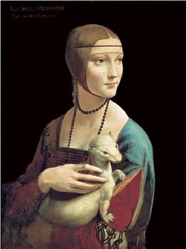 Reproducción de arte The Lady With the Ermine