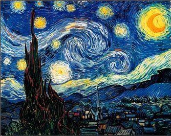 Reproducción de arte The Starry Night, 1889