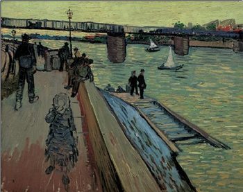 Le Port de Trinquetaille, 1888 Festmény reprodukció