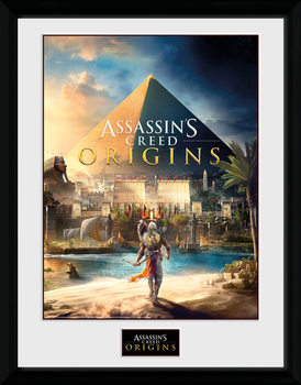 Assassins Creed: Origins - Cover Poster Incorniciato