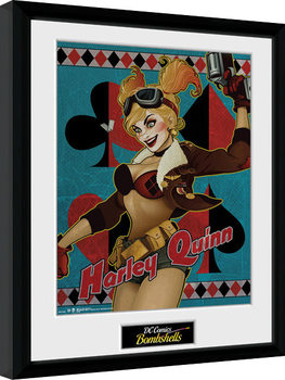 DC Comics - Harley Quinn Bombshells Poster Incorniciato