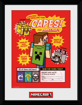 Minecratf - Collect Them All Poster Incorniciato