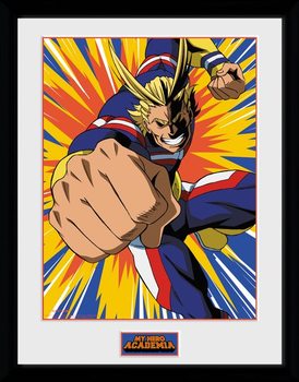 Pink Floyd - All Might Action Poster Incorniciato