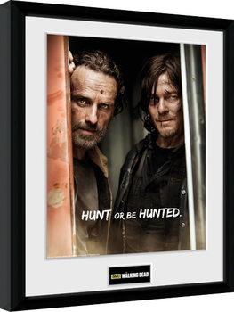 The Walking Dead - Rick and Daryl Poster Incorniciato