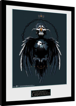 Animales fantásticos: Los crímenes de Grindelwald - Augurey Poster enmarcado