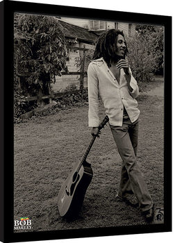 Bob Marley - Vintage Poster enmarcado