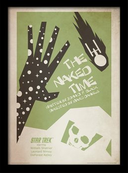 Star Trek (La conquista del espacio) - The Naked Time Poster enmarcado