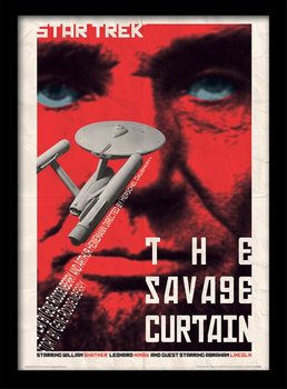Star Trek (La conquista del espacio) - The Savage Curtain Poster enmarcado