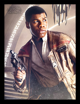 Star Wars: Episodio VIII - Los últimos Jedi - Finn Blaster Poster enmarcado