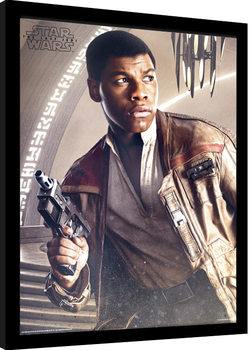 Star Wars: Episodio VIII - Los últimos Jedi - Finn Blaster Poster enmarcado