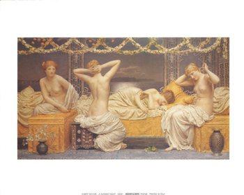 Obrazová reprodukce A Summer Night, 1890 - Letní noc