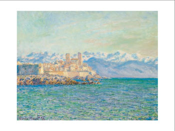 Obrazová reprodukce Stará pevnost v Antibes - The Old Fort at Antibes