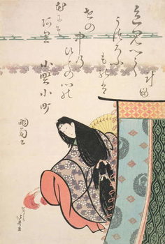 Reproducción de arte Ono no Kamachi, from the series 'The Six Immortal Poets', c.1810