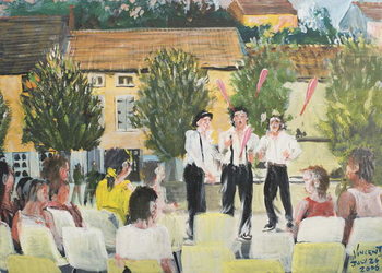 Cuadros en Lienzo Italien Performers, Laignes, France. 2006,