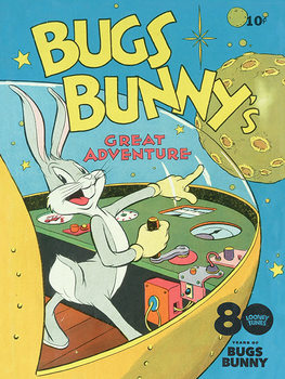 Cuadros en Lienzo Looney Tunes - Bugs Bunny Great Adventure