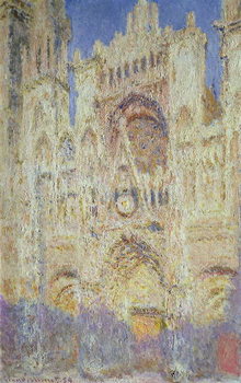 Cuadros en Lienzo Rouen Cathedral at Sunset, 1894