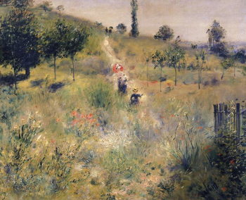 Cuadros en Lienzo The Path through the Long Grass, c.1875