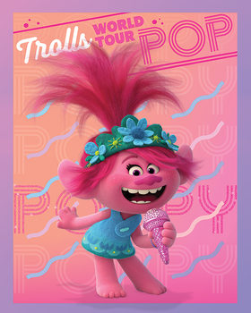 Cuadros en Lienzo Trolls 2: Gira mundial - Poppy