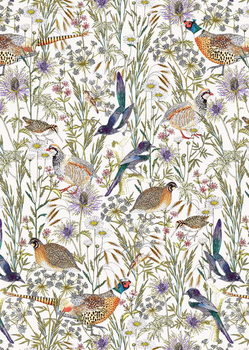 Cuadros en Lienzo Woodland Edge Birds