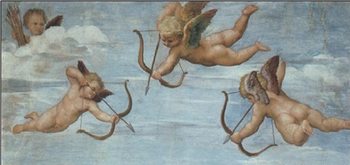 Reprodukcja Raphael Sanzio - The Triumph of Galatea (part)