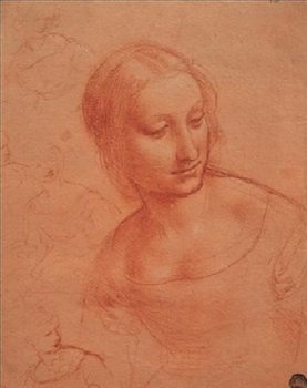 Portrait of a Young Woman - Busto di giovane donna Festmény reprodukció