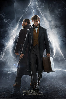 Póster Animales fantásticos: Los crímenes de Grindelwald - Newt & Dumbledore