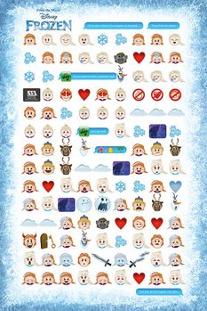 Poster Frozen: Il regno di ghiaccio - Told by Emojis