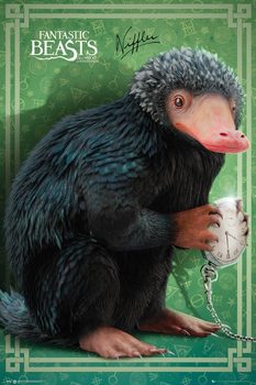 Poster Phantastische Tierwesen und wo sie zu finden sind - Niffler