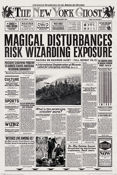 Poster Phantastische Tierwesen und wo sie zu finden sind - The New York Ghost