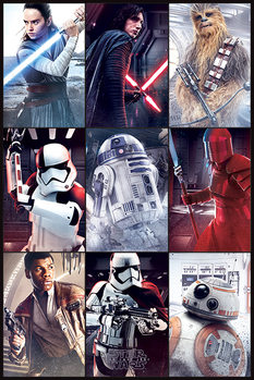 Poster Star Wars: Gli ultimi Jedi - Characters