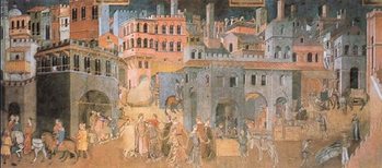 Effect of the Good Government on City and Country Life Reproducere